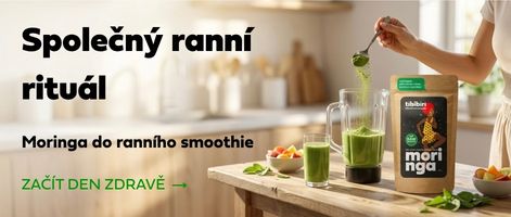 RAW moringa prášek