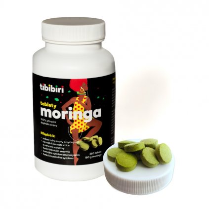 Moringa tablety tibibiri