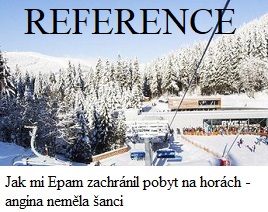Jak mi Epam zachránil pobyt na horách - angína neměla šanci a další zkušenosti