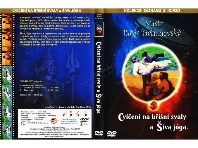 DVD Cvičení na břišní svaly - Šiva jóga