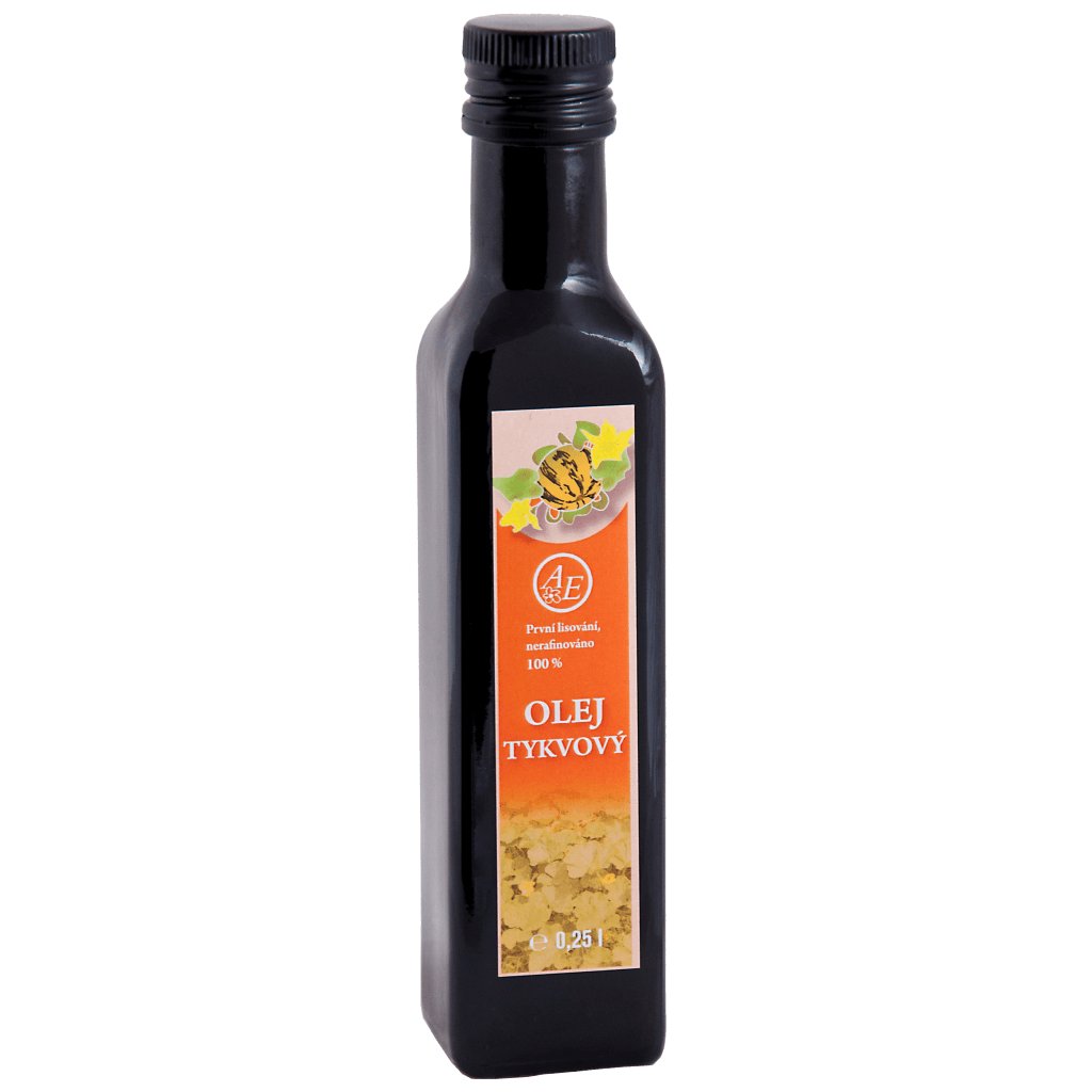 Jedlé oleje 0,5 l druh rostliny: Dýňový olej 250 ml