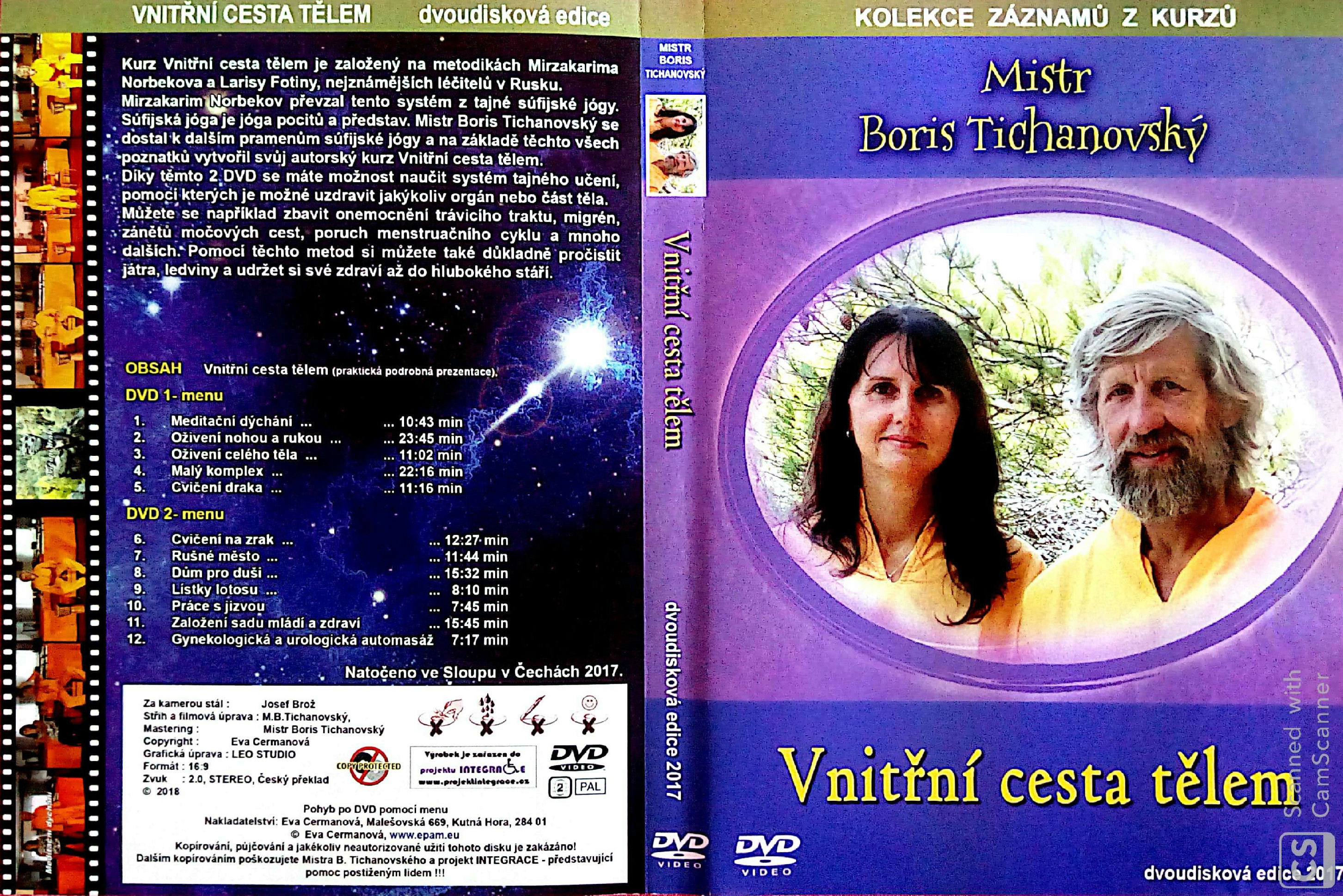 DVD Vnitřní cesta tělem