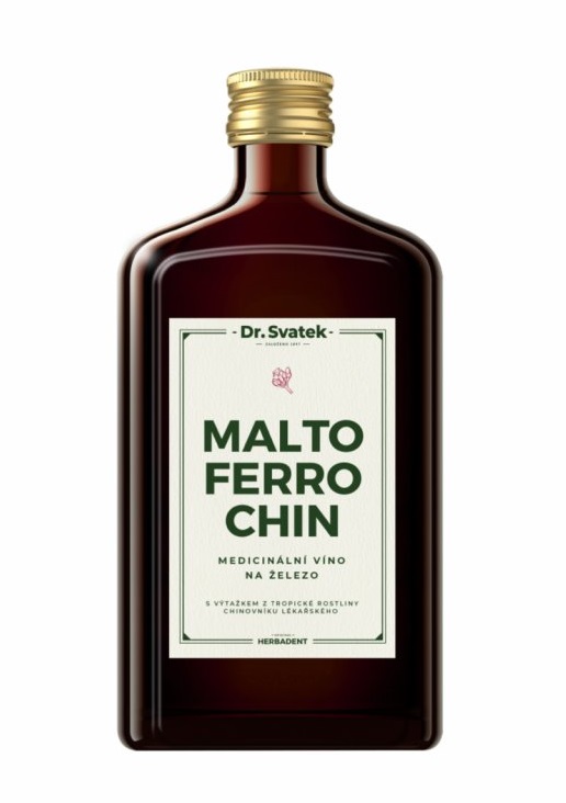 Maltoferrochin - víno 500 ml objem: 500 ml
