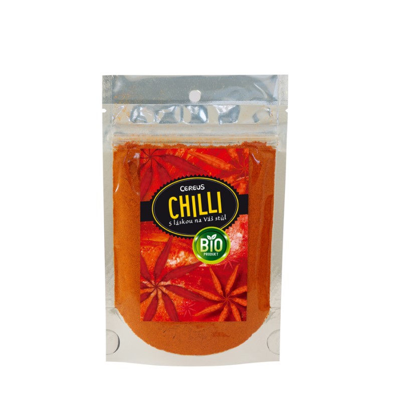 Chilli mleté BIO 40 g