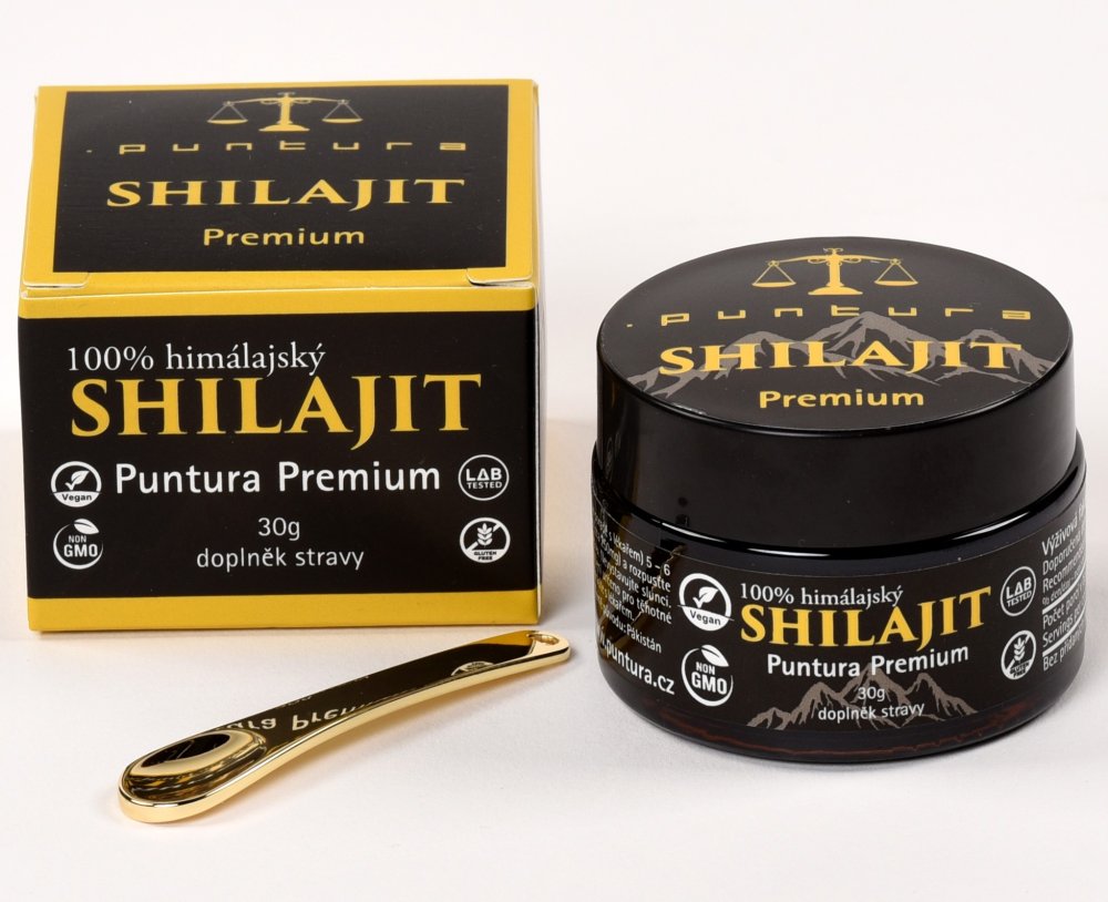 Fotografie Shilajit - mumio čisté