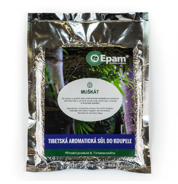 Sůl aromatická koupelová Epam muškát