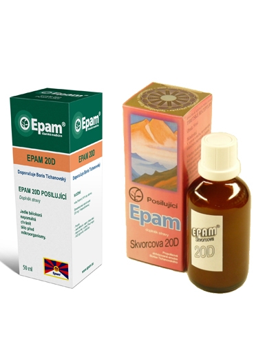 Fotografie EPAM 20 D - posilující 50 ml