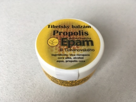 Balzám masážní Epam propolis obsah: 20 gr