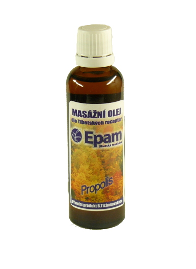 Olej masážní Epam propolisový