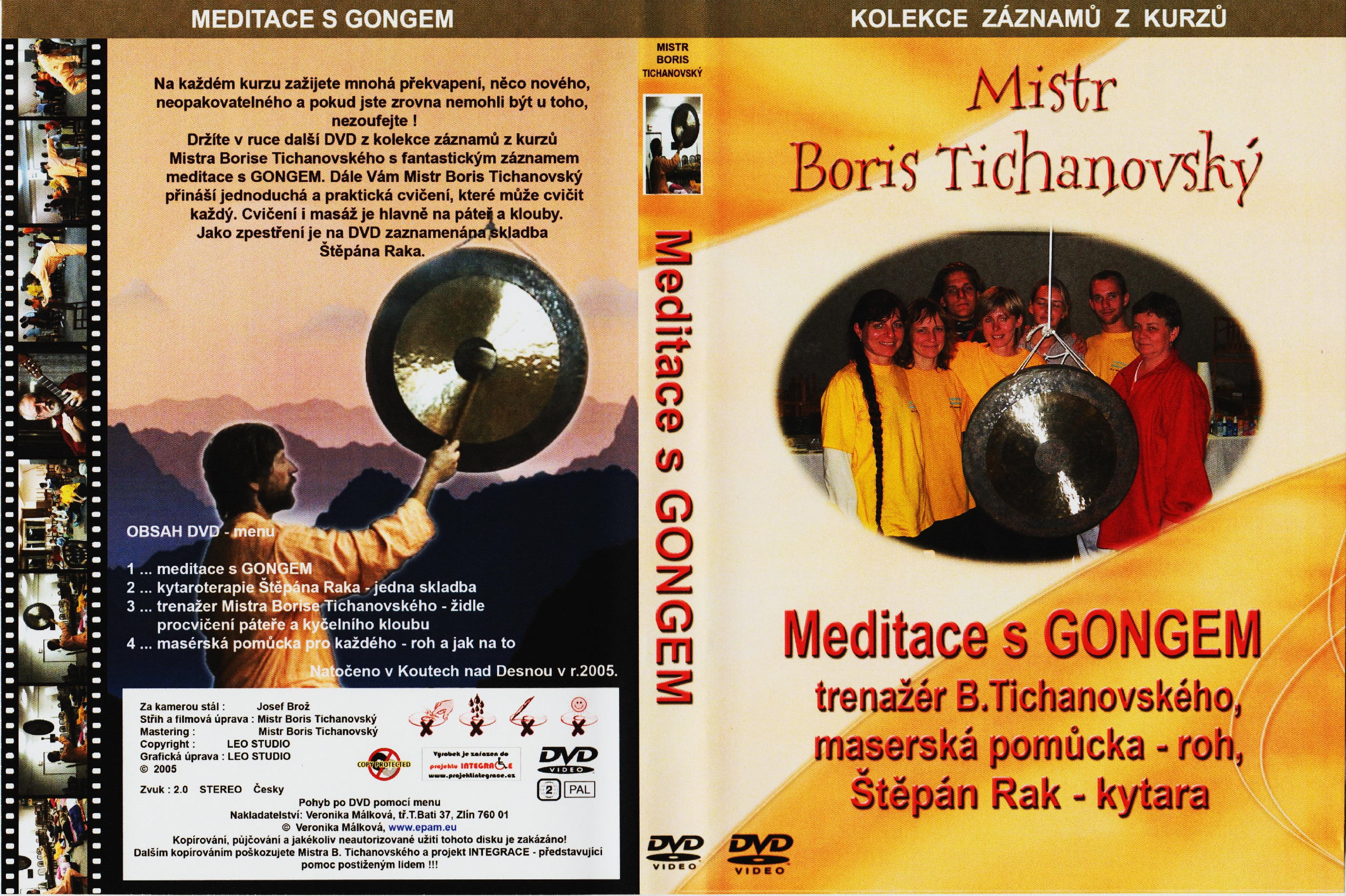 DVD Meditace s gongem