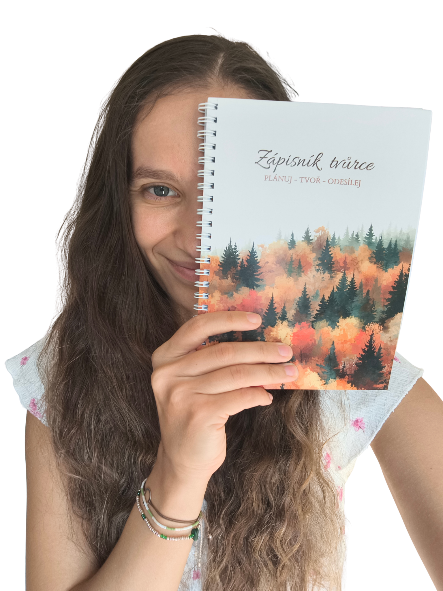 Stefanie Rácová s autorským zápisníkem Tichá slova