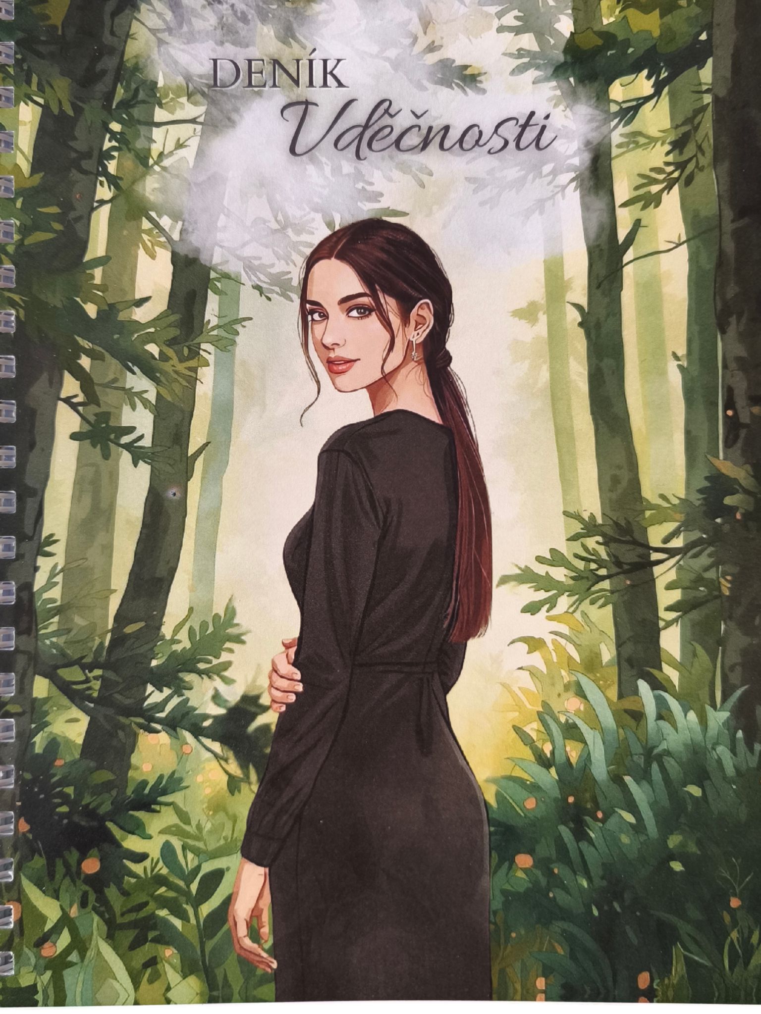 Ukázka personalizované obálky deníku