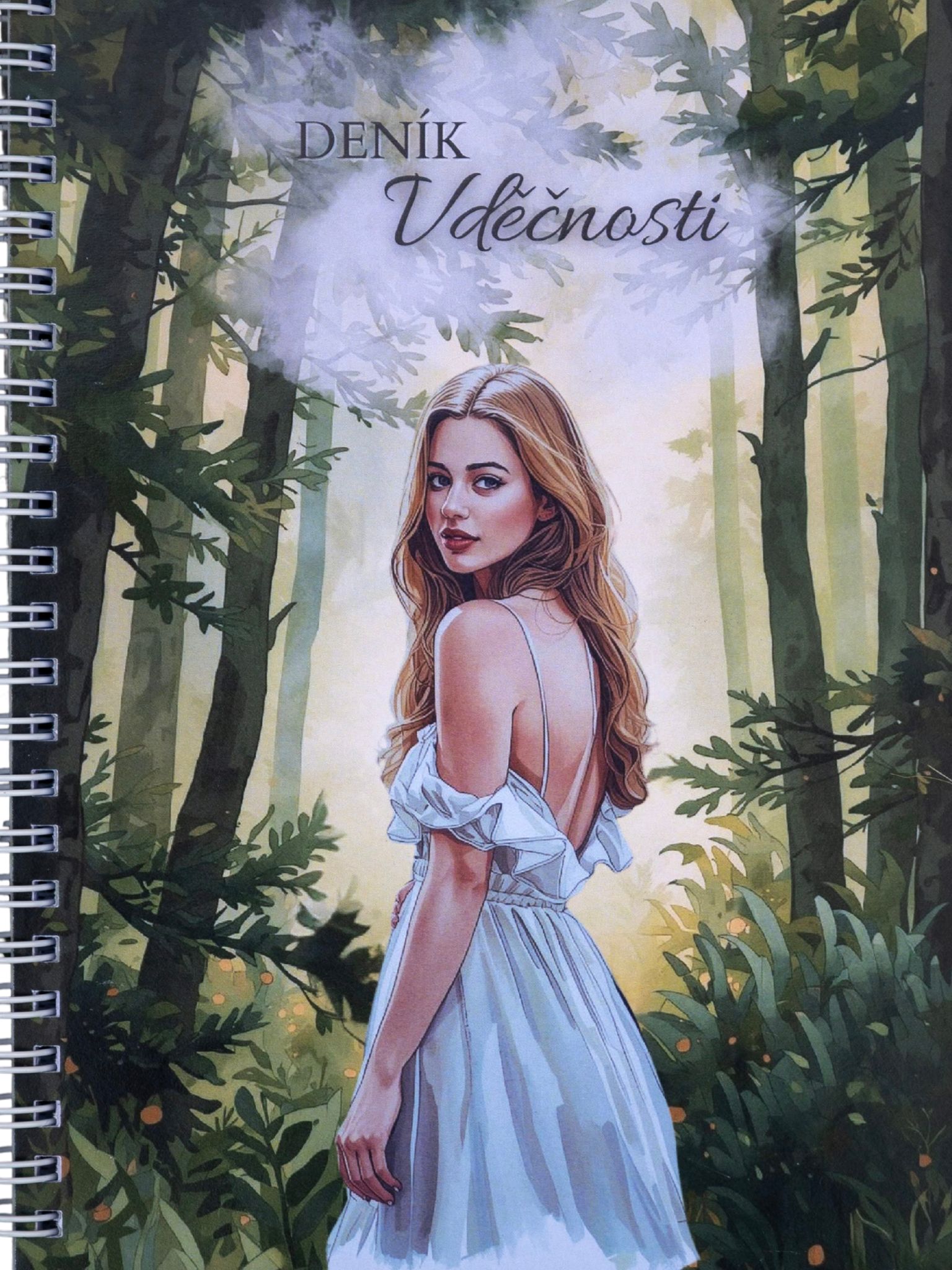Ukázka personalizované obálky deníku