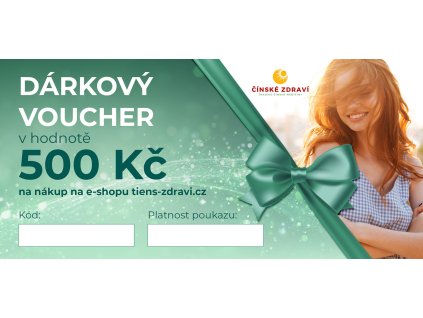 Cinske zdravi voucher 500