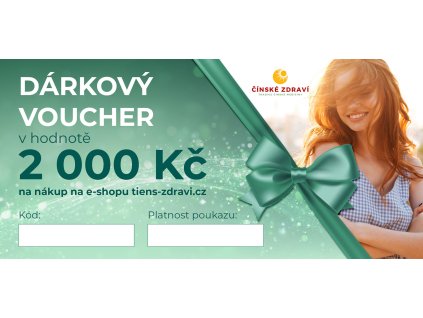 Cinske zdravi voucher 2000