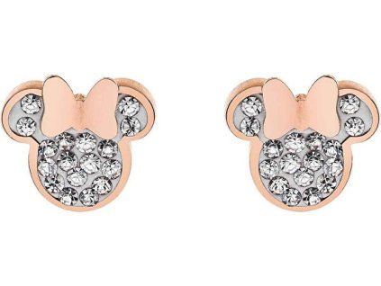 Disney detské náušnice Minnie Mouse pozlátená oceľ E600177PRWL-B.CS