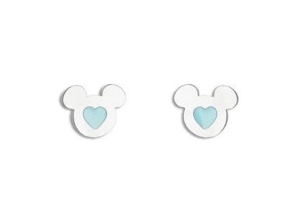 Detské náušnice Disney Mickey Mouse oceľ E600200NUL.TP