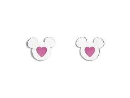 Detské náušnice Disney Mickey Mouse oceľ E600200NKL.TP