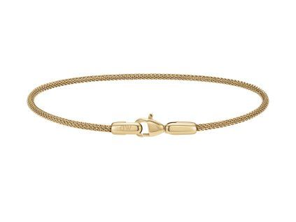 Daniel Wellington náramek mesh Evergold (Velikost 185)