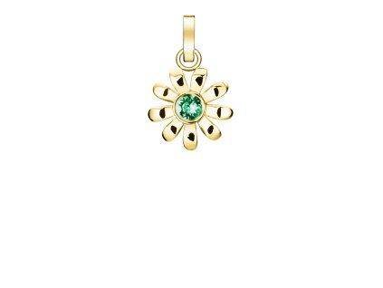 PE Gold Daisy Crystal w