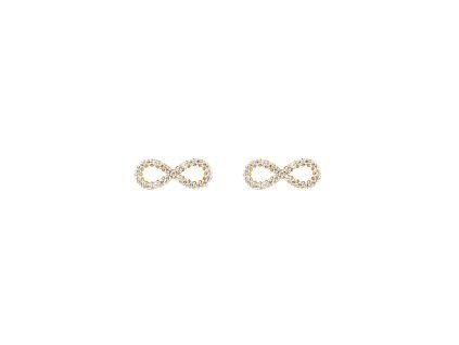 DW00401614 Mirelle Infinity Earring Gold 01 4000x5000