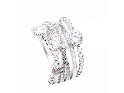 Dámsky  Prsteň DIAMONFIRE  6117801082160 (16 )