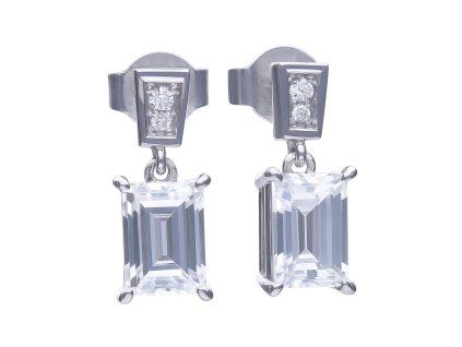 Dámske Náušnice DIAMONFIRE DÁMSKE 6220601082 (3CM )