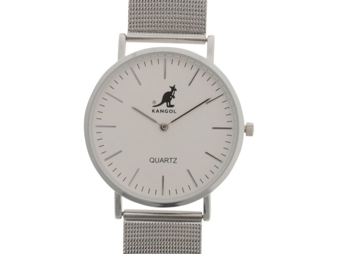 Hodinky Kangol Quartz Expander Strieborné