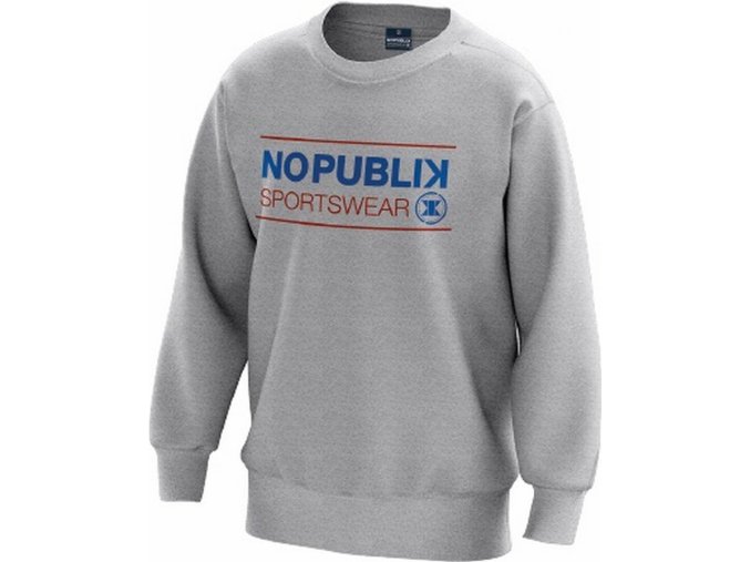 Mikina No Publik Sportswear Grey