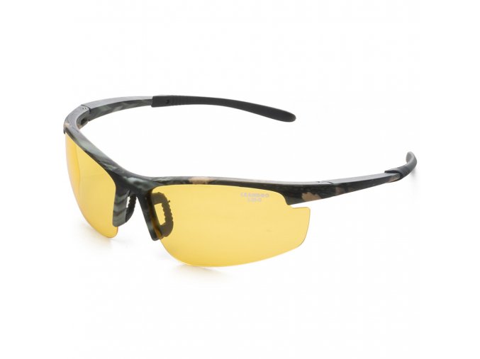 LEANDRO LIDO Power Sports slnečné okuliare kamufláž/žltá