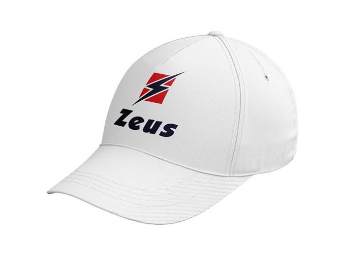 Zeus Promo Logo Perfektná Šiltovka biela