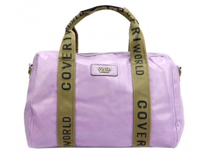 Coveri World Dámska cestovná taška fialová