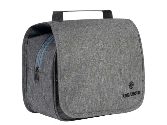 KIRKJUBOUR ® "Rejser" Outdoor Toilet Bag for hanging grey