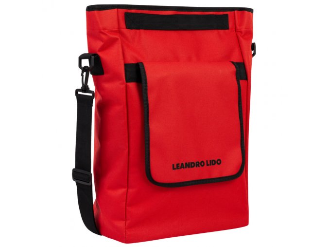 LEANDRO LIDO "Rapallo" cycling bicycle Bag 20 L red