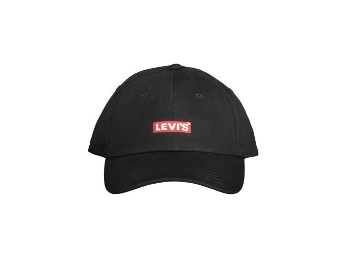 LEVI'S Praktická Pánska Šiltovka Čierna