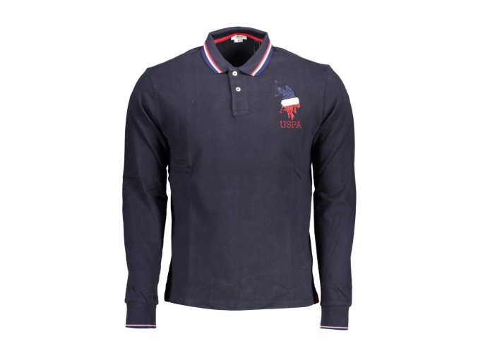 Pánska Polokošeľa U.S. POLO Modrá (Veľkosť M, Farba modrá)