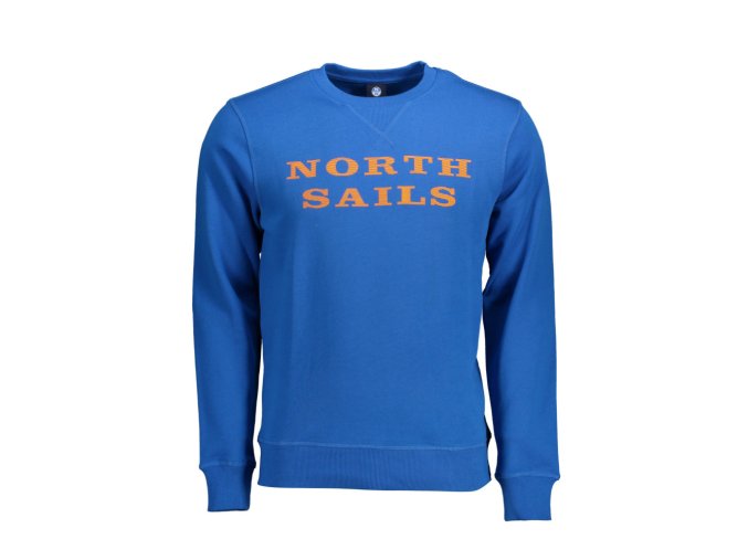 North Sails Perfektná Pánska Mikina Modrá (Veľkosť L, Farba modrá)