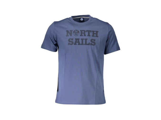 North Sails Perfektné Pánske Tričko Krátky Rukáv Modrá