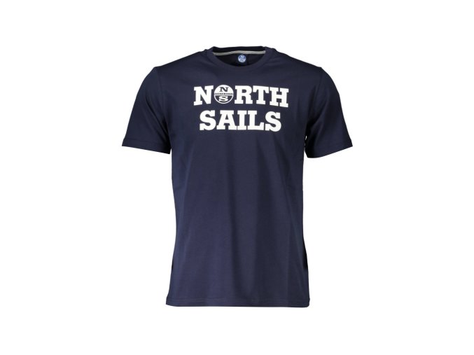 North Sails Perfektné Pánske Tričko Krátky Rukáv Modrá