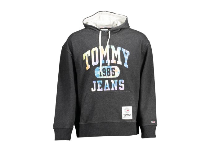 Tommy Hilfiger Perfektná Pánska Mikina Čierna