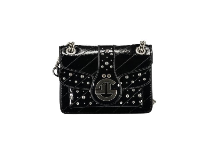 GAELLE PARIS Praktická Dámska Crossbody Kabelka Čierna