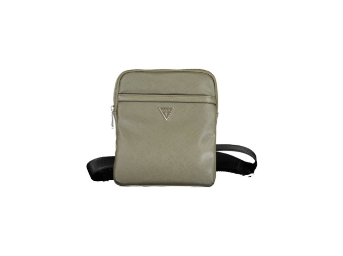 GUESS JEANS Praktická Pánska Crossbody Taška Zelená
