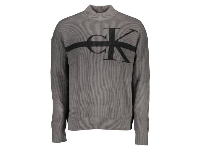 Calvin Klein Štýlový Pánsky Pulóver Šedá