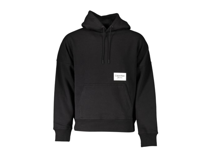Pánska Mikina bez zipsu Calvin Klein Čierna (Veľkosť 2XL, Farba čierna)