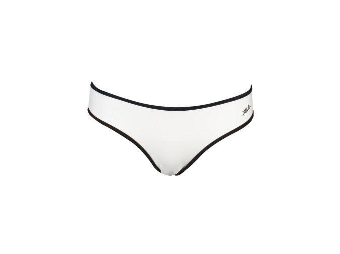 KARL LAGERFELD BEACHWEAR Perfektné Dámske Plavky Spodný diel Biela (Veľkosť XS, Farba Biela)