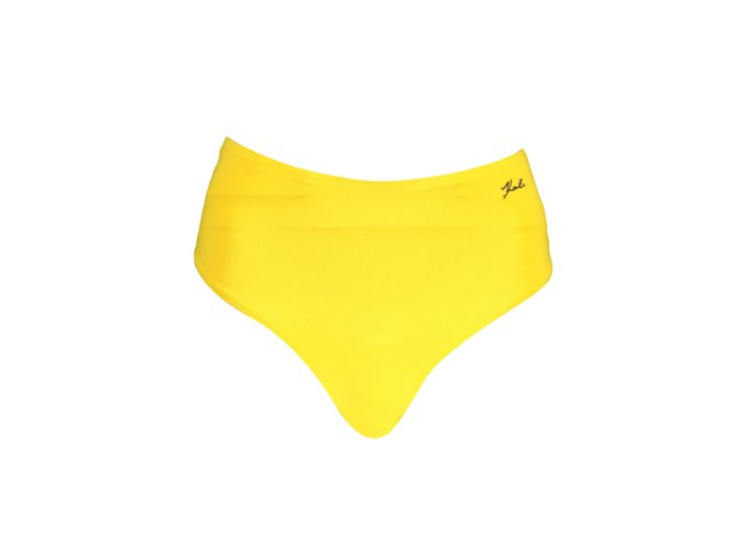 KARL LAGERFELD BEACHWEAR Perfektné Dámske Plavky Spodný diel Žltá (Veľkosť XS, Farba žltá)