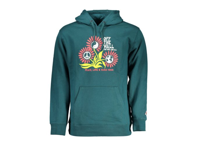 Vans Perfektná Pánska Mikina Zelená (Veľkosť S, Farba zelená)