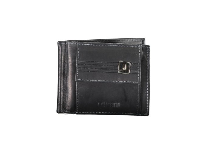 Pánska Peňaženka LANCETTI Čierna (Veľkosť UNI, Farba čierna)