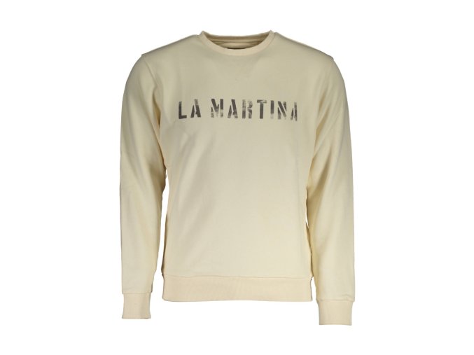 LA MARTINA Perfektná Pánska Mikina Biela (Veľkosť M, Farba Biela)
