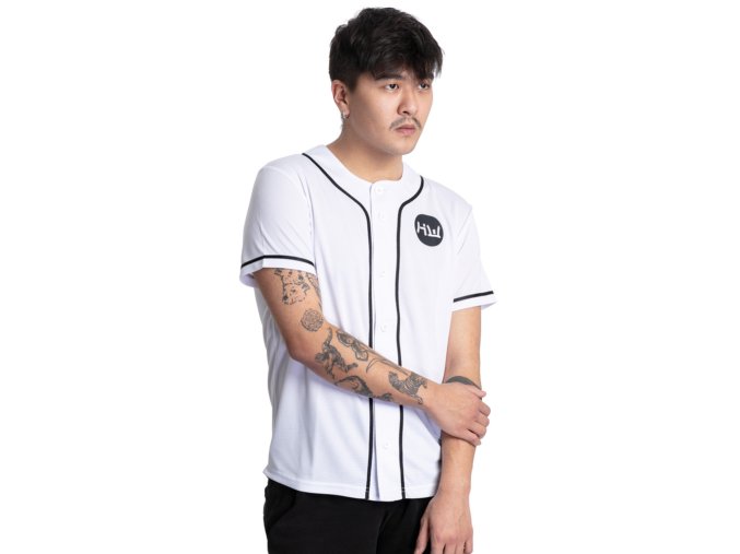 HIDETOSHI WAKASHIMA "BC Kiyota" Men Baseball Jersey white